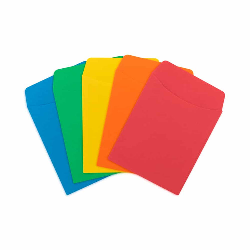 Bright library pockets