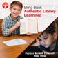 Library Cards, White