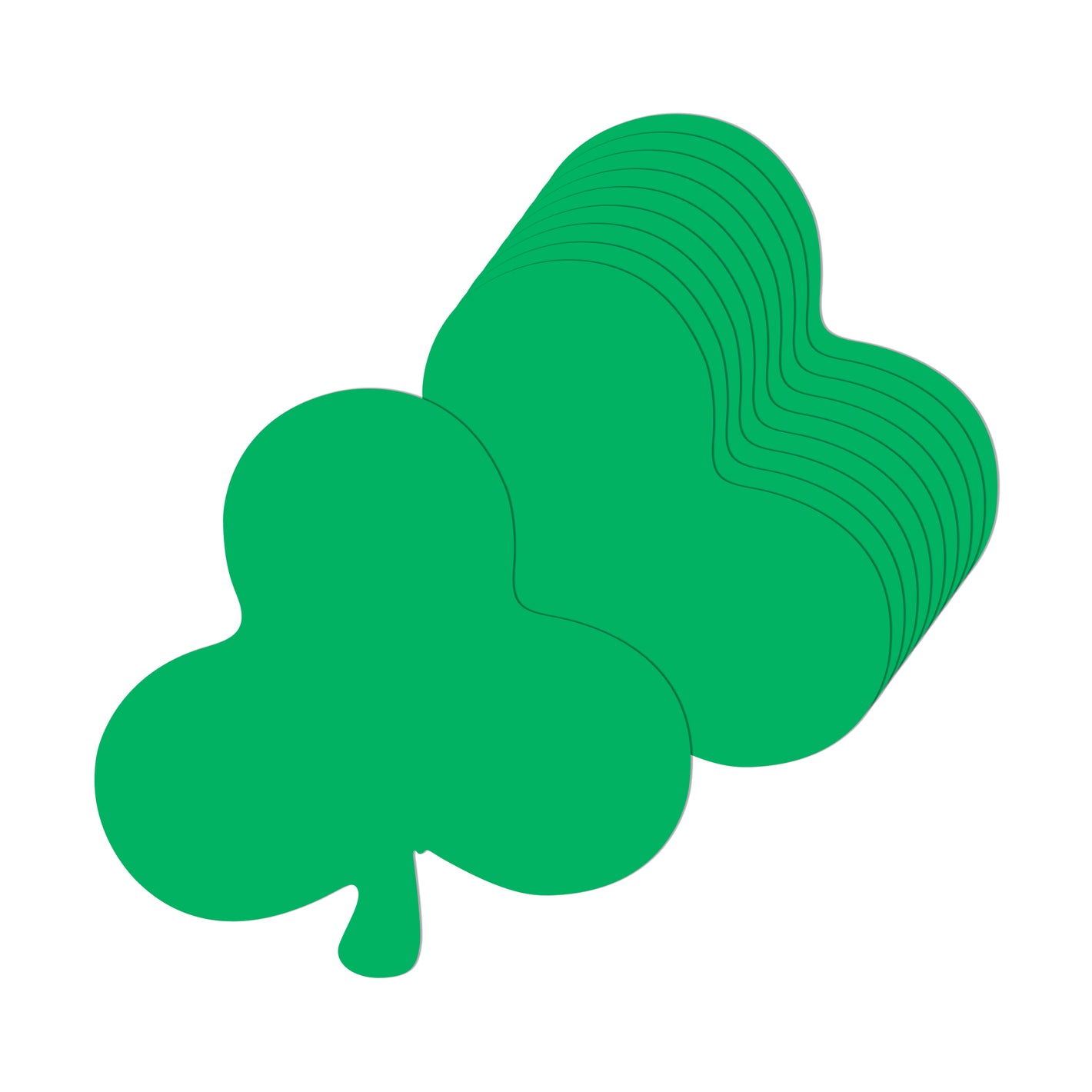 Bright Shapes - 6" Shamrock