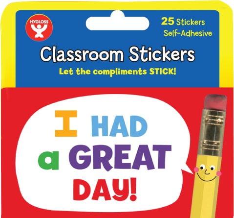 Amazing Class Sticker Large Motivational Classroom Stickers | Hygloss Products