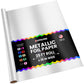 Metallic Foil Paper Rolls - 26" Wide x 25 Ft Long