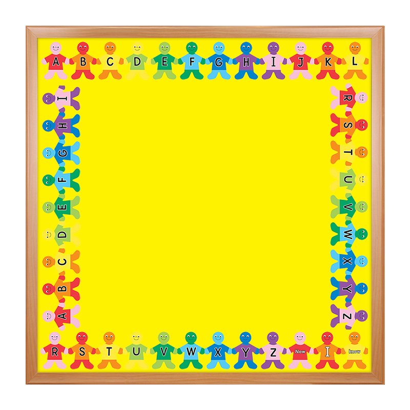 Uppercase Alphabet Kids Border | Hygloss Products
