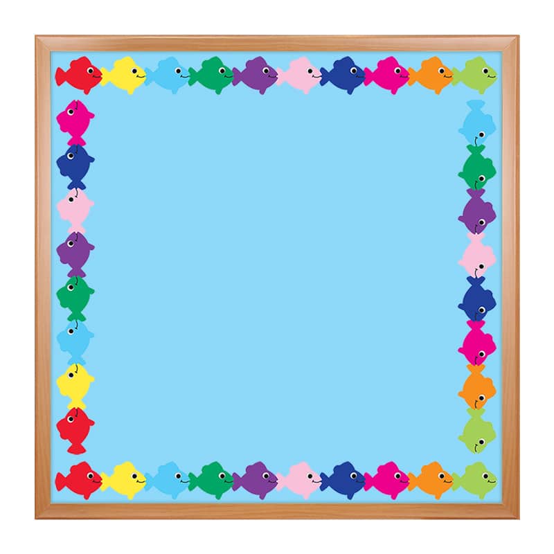 Colorful Fish Classroom Border