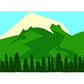Mountains Classroom Border