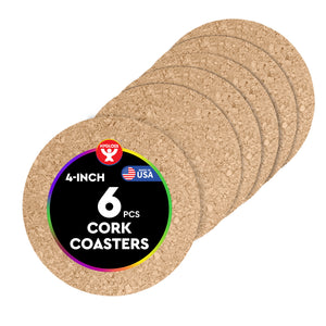 Cork Coasters 3mm Thick