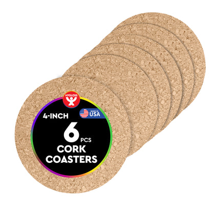 Cork Coasters 3mm Thick