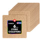 Cork Coasters 3mm Thick