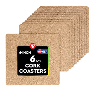 Cork Coasters 3mm Thick