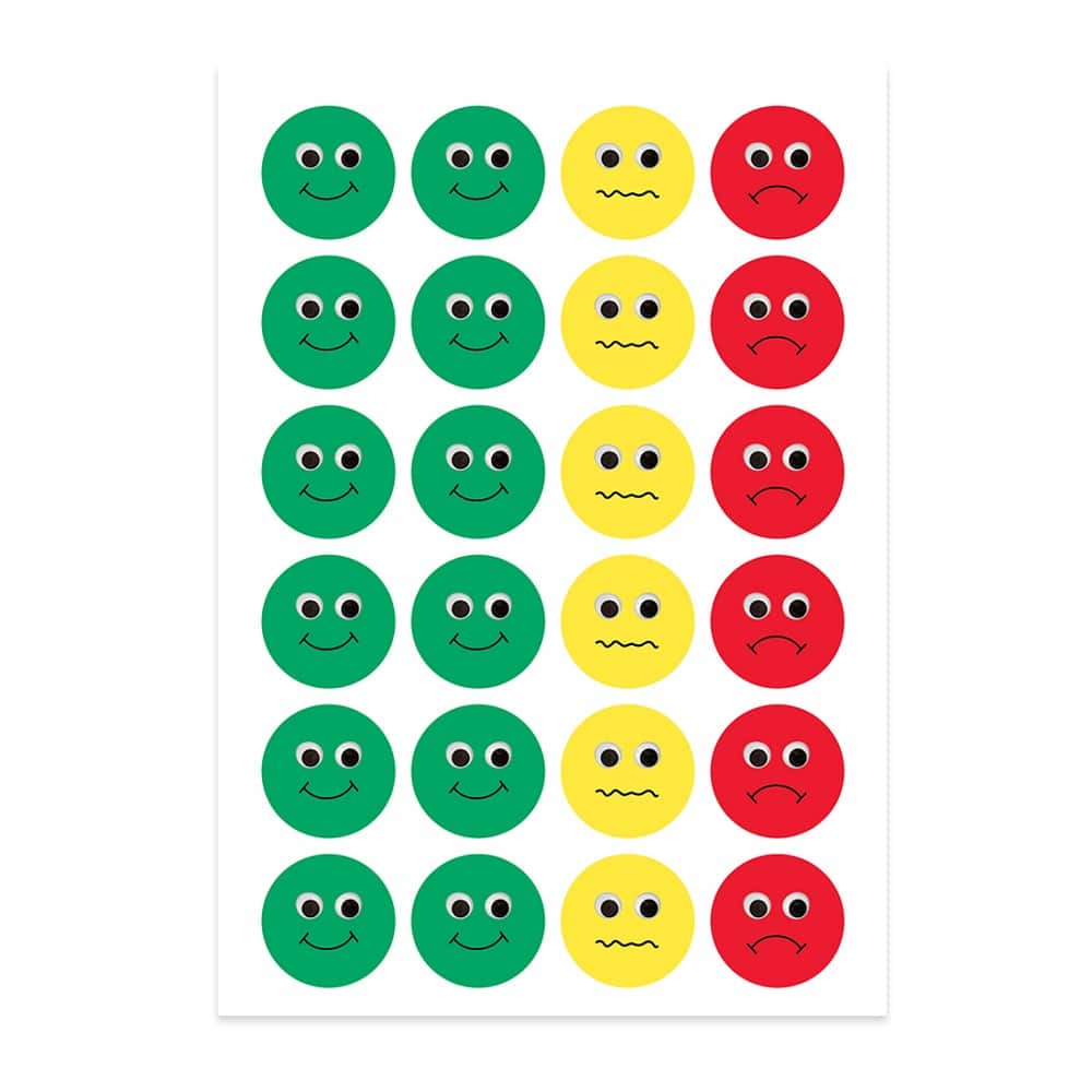 Good Behavior Smile Sticker Behavior Stickers | Hygloss Products