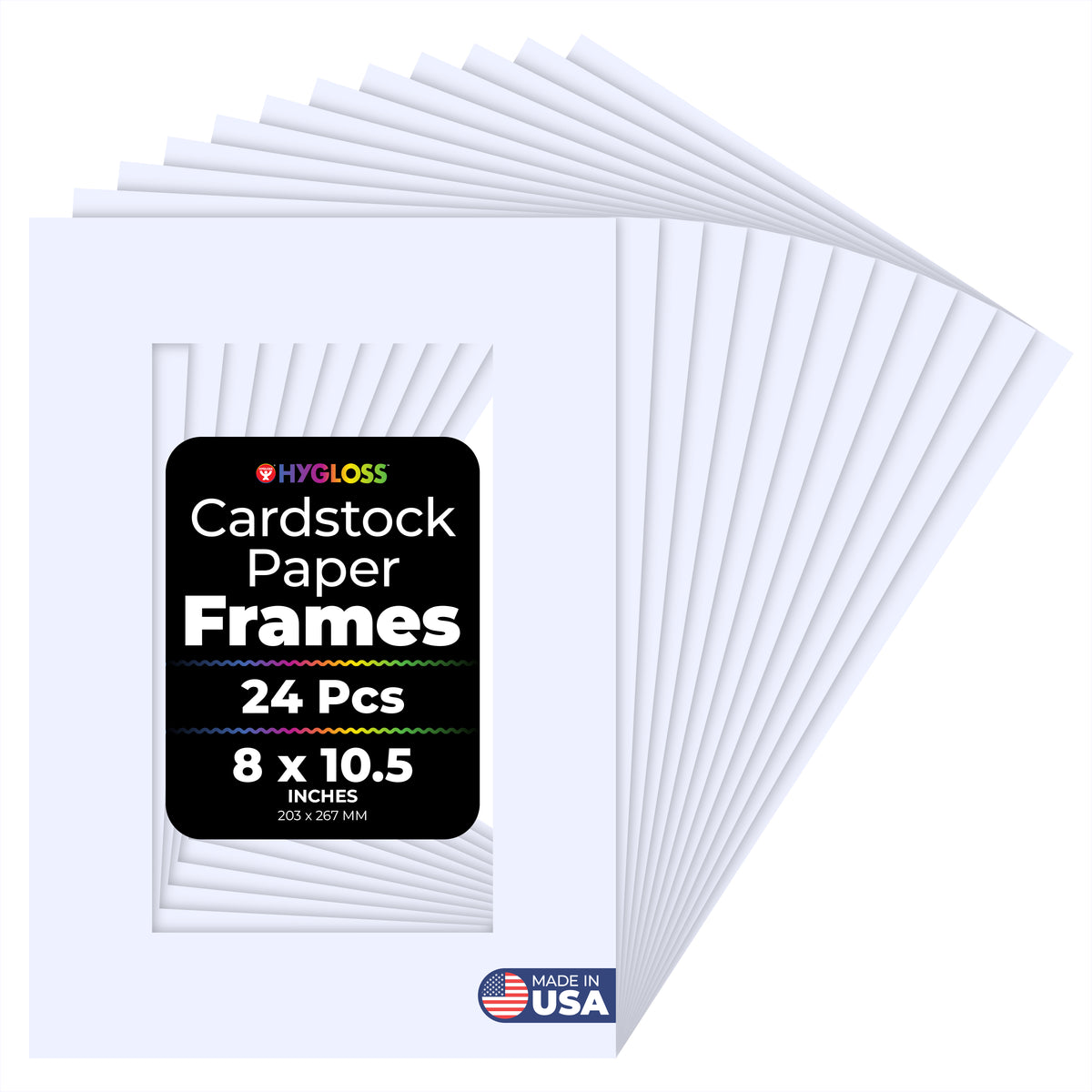 White Paper Frames | Hygloss Products