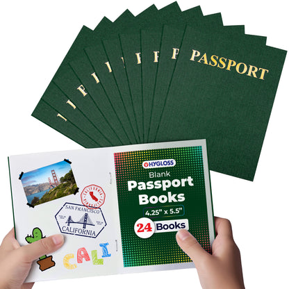 Blank Passport Books