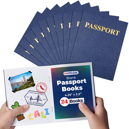 Blank Passport Books