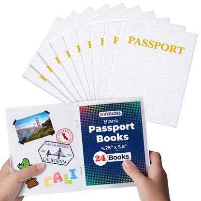 Blank Passport Books