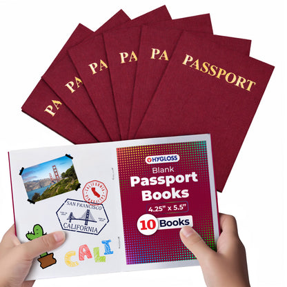 Blank Passport Books