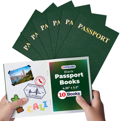 Blank Passport Books