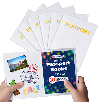Blank Passport Books