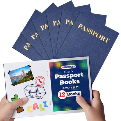 Blank Passport Books