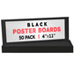 Black Poster Board