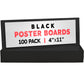 Black Poster Board