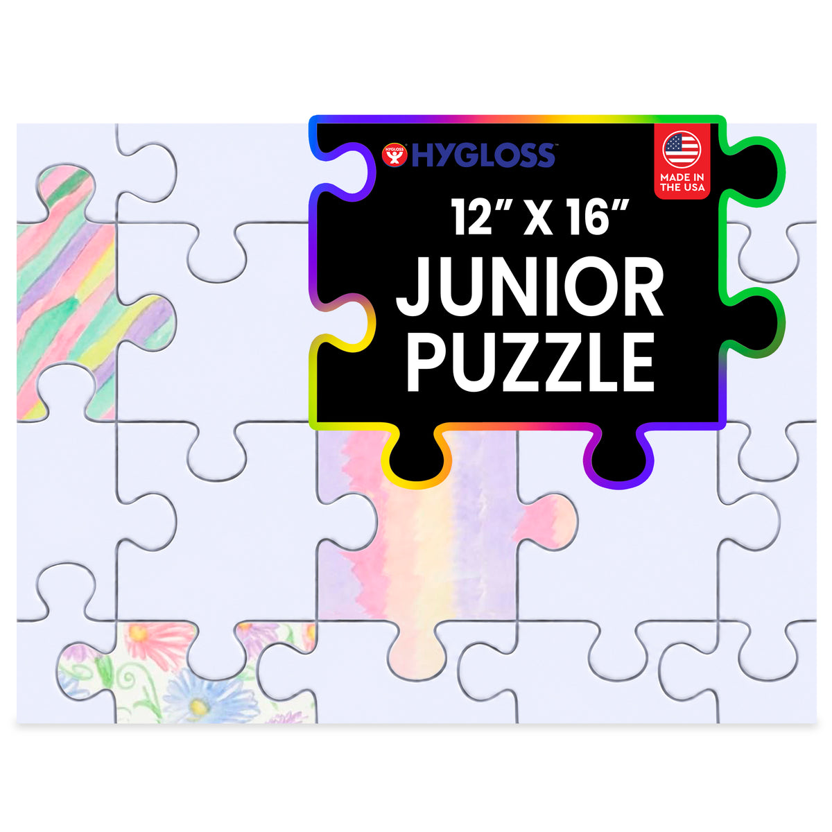 Junior Community Puzzles - 12 x 16-Inch - 20 Puzzle Pieces