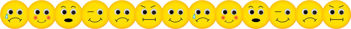 Sentiment Border Emotions Classroom Border | Hygloss Products