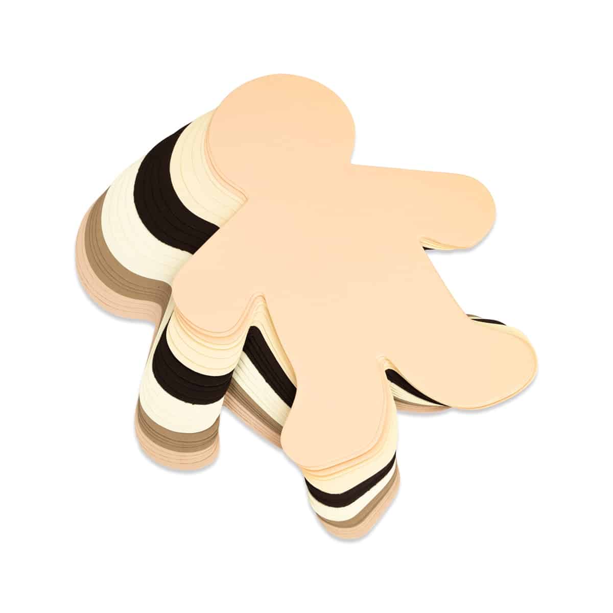 Multicultural People Shape Cut-Outs | Hygloss Products