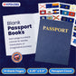 Blank Passport Books