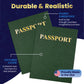 Blank Passport Books