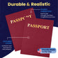 Blank Passport Books