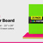 Neon Poster Board - Double-Sided video