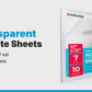 Transparent Acetate Sheets video