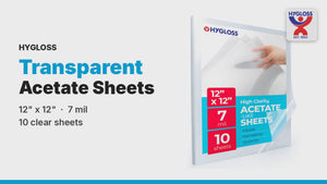 Transparent Acetate Sheets video