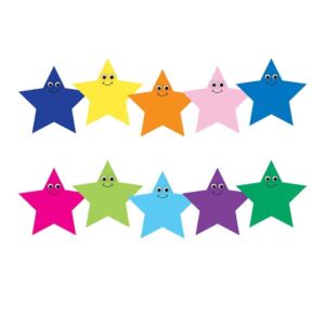 colorful stars accents