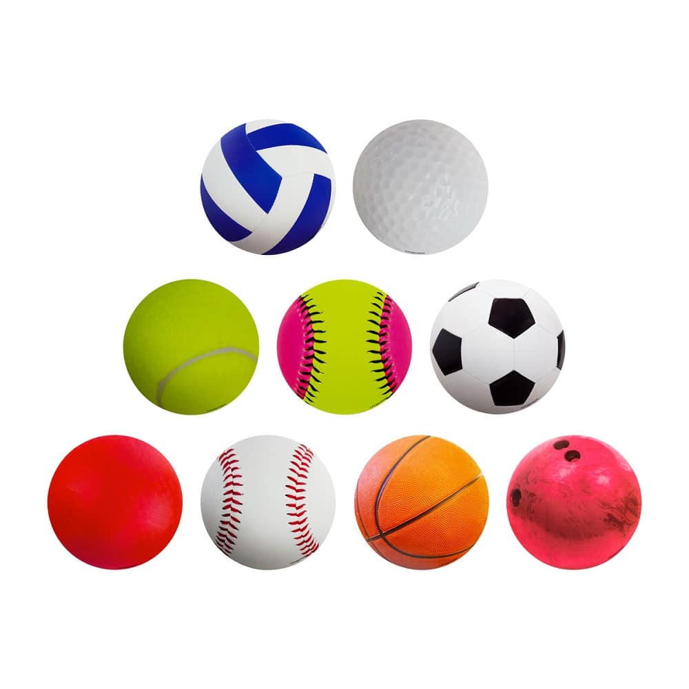 sports balls accents