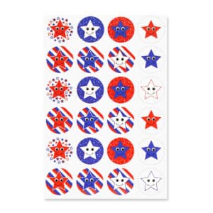 stars and stripes stickers