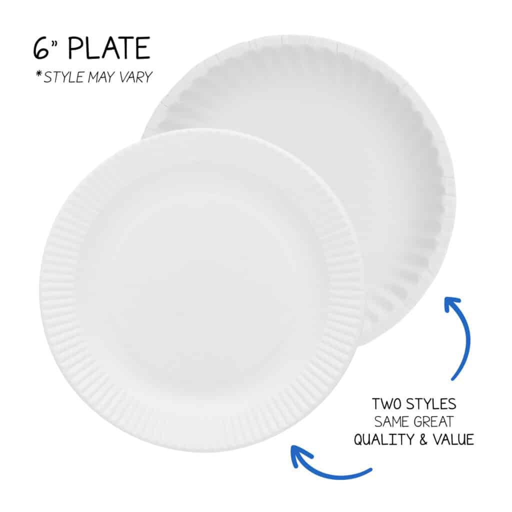 White Paper Plates  Craft and Classroom Supplies by Hygloss