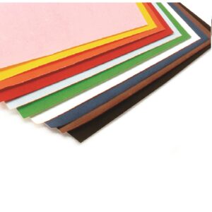 Large Velour Paper Single Colors