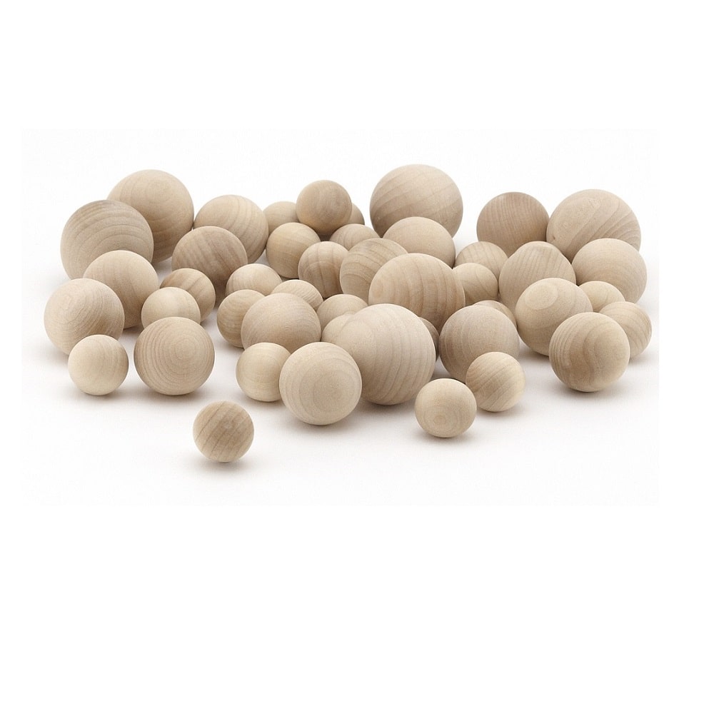 Wood Balls  Craft and Classroom Supplies by Hygloss