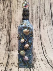 bottle seashell