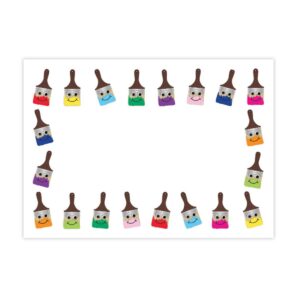 Happy Paintbrushes Name Tags (36 ct.)