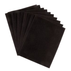 black velour paper
