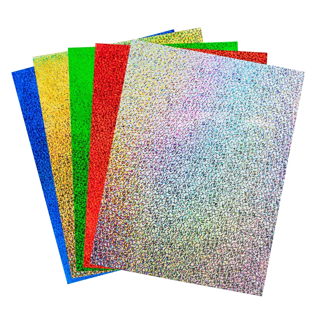 Self-Adhesive Holographic Paper 8.5 x 11"