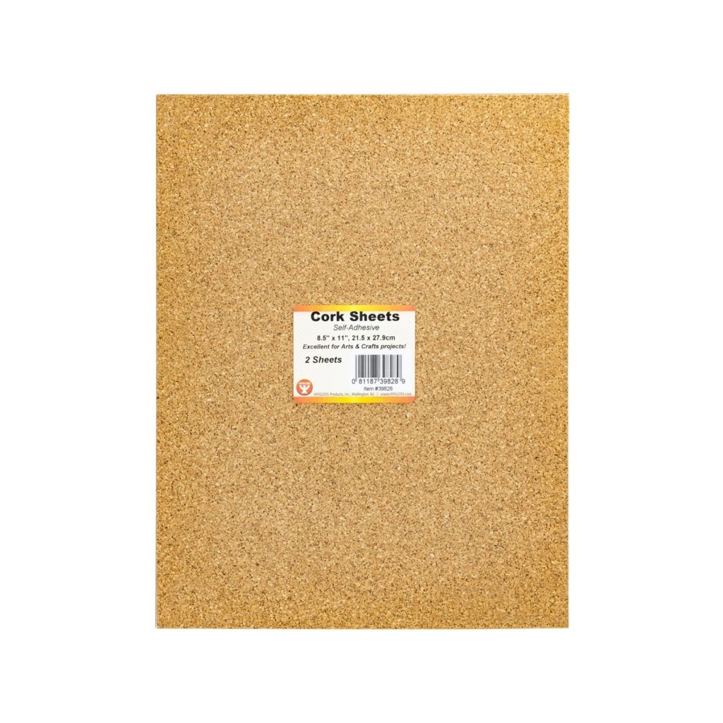 Fine-grained self adhesive cork sheet 5x640x950mm