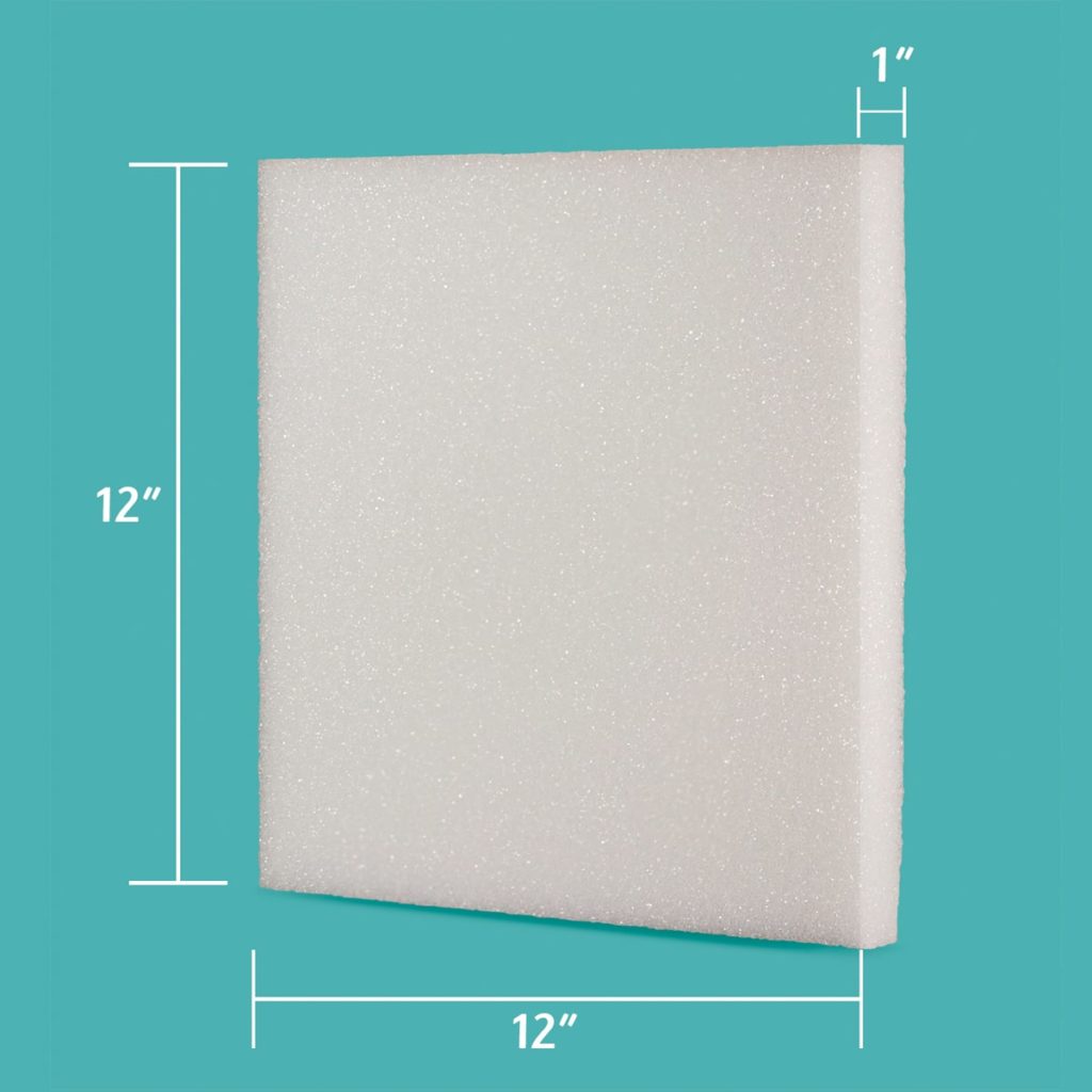 Hygloss Products Foam Blocks - Craft Foam (XPS) for Projects, Arts, &  Crafts, 4 x 12 x 1, White, 6 Pieces