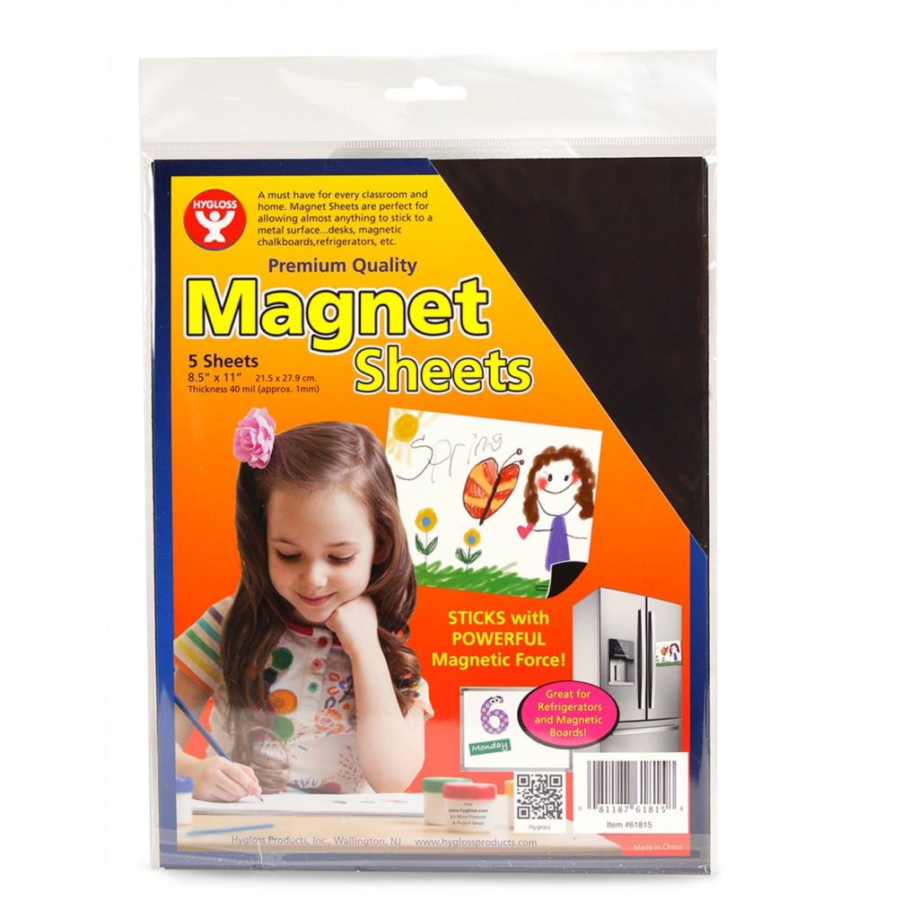 8.5 X 11 12 mil Printable Magnet Sheets