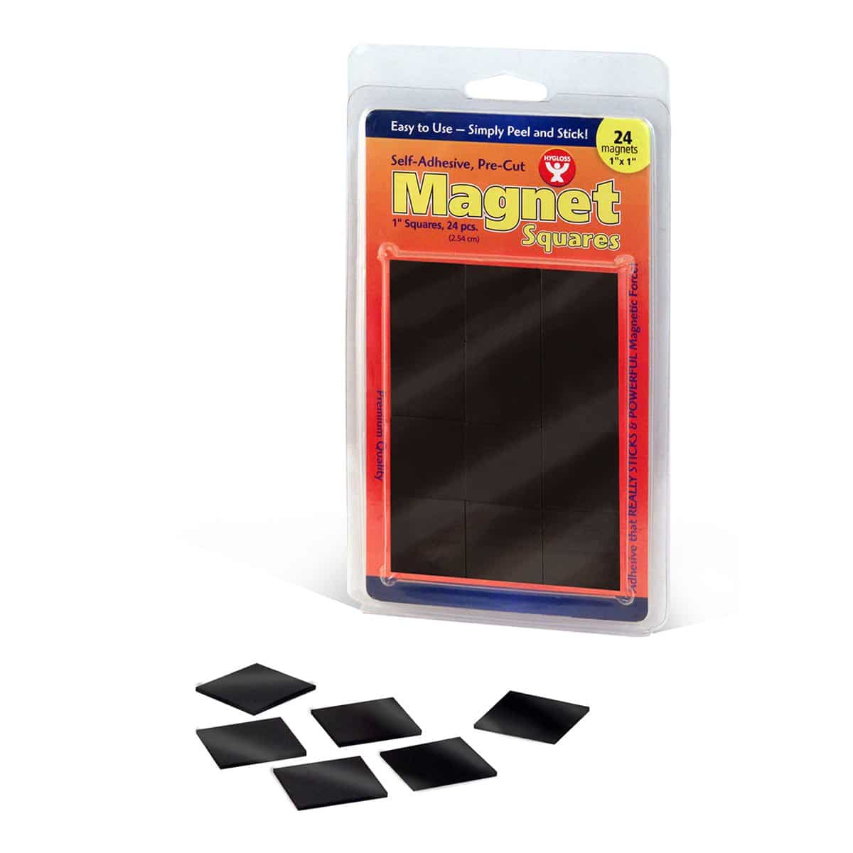 Self-Adhesive Magnetic Squares