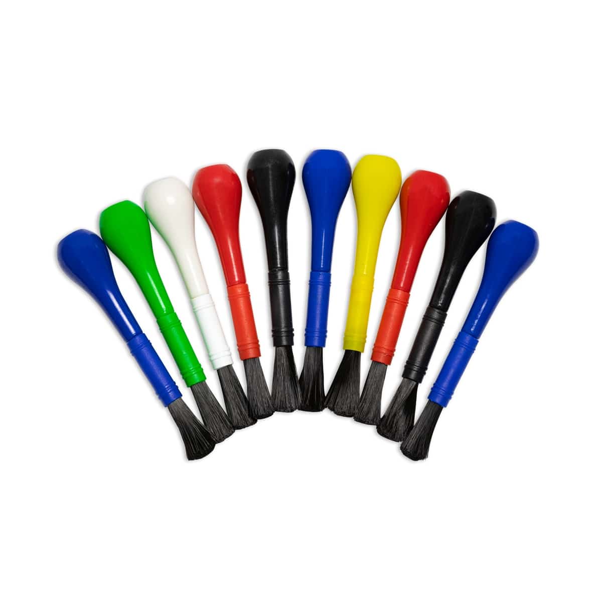 Easy-Grip Paint Brushes - 10 Pack
