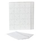 Hygloss Products Blank Jigsaw Puzzle – Compoz-A-Puzzle – 4 x 5.5 Inch - 9  Pieces, 8 Puzzles with Envelopes - Yahoo Shopping