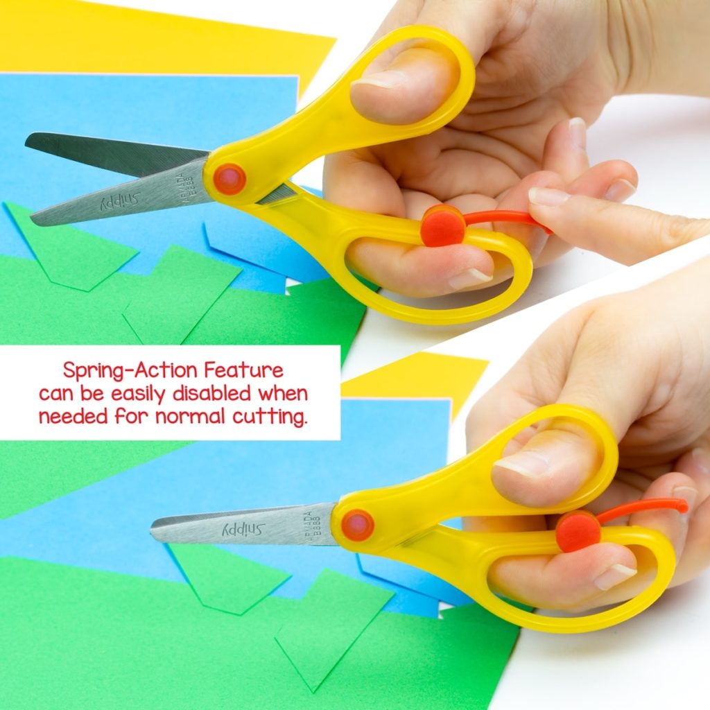 Spring Action Scissors  Craft and Classroom Supplies by Hygloss