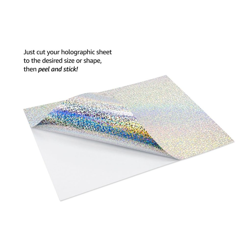 Self Adhesive Holographic Paper 8.5 x 11